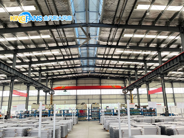 車間有行車還能安裝車間大風扇嗎？